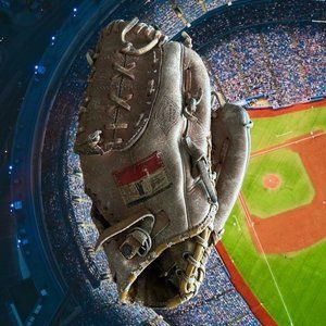 Youth Hutch EXL Exlusive 36 Arc Trap RH Thrower Baseball Mitt Glove Vintage GUC